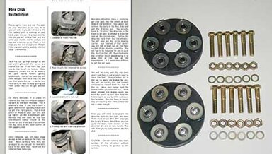 123 Front/Rear Driveline Flex Disc Kit (NON TURBO) new