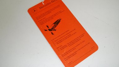 Cruse Control Factory Instruction Card