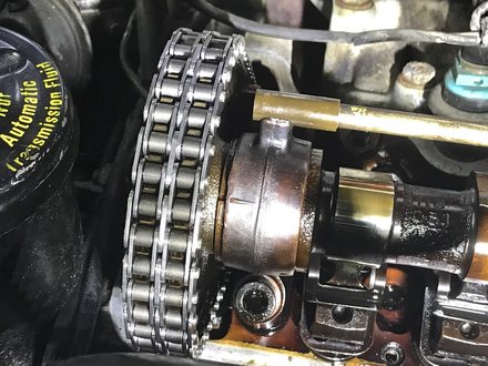 What causes timing sale chain to jump