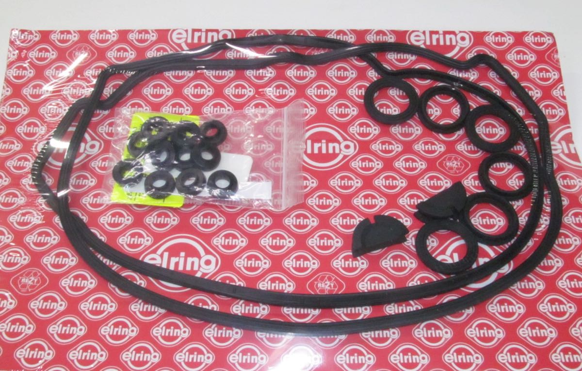 Engine Valve Cover Gasket Set Elring for Mercedes W124 W129 300CE 300TE C280