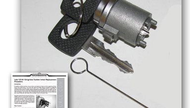 thumbnail image 2 of Febi Ignition Lock Tumbler With Keys For Mercedes W202 C220 C36 – #202 460 07 04 2 of 6