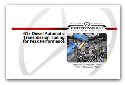 61x Diesel Automatic Transmission Tuning Manual 