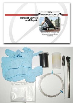 Power Sunroof Service and Repair Kit