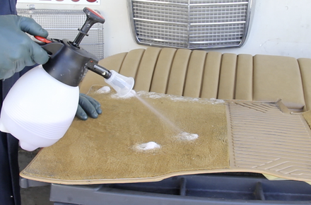 Detailing the Interior of an Older Mercedes Benz by Kent Bergsma