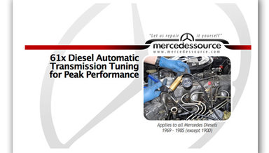 61x Diesel Automatic Transmission Tuning Manual 