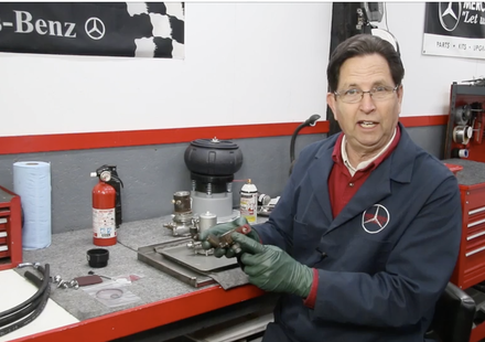 Mercedes Short Fuel Pump Instructions - On Demand Video