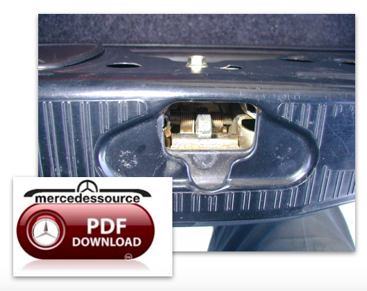 123 Emergency Trunk Lock Release By Kent Bergsma - Download, Mercedessource Manuals Product