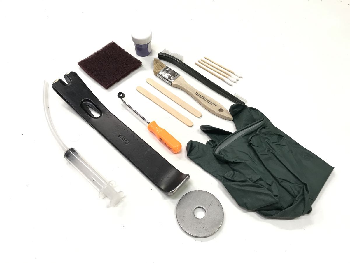 Brake Pad and Brake Caliper Service Kit For Long Pad and Rotor Life