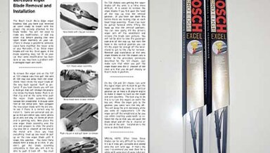 107 Bosch Excel Wiper Blades