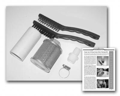 Waste Vegetable Oil WVO Fueling Pump Pick Up Screen Kit with Extras