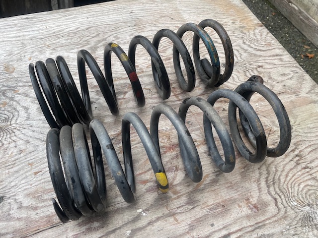 Mercedes A Class Rear Spring 1978 to 1985 300TD Wagon Rear Springs - Used | Product | MercedesSource.com