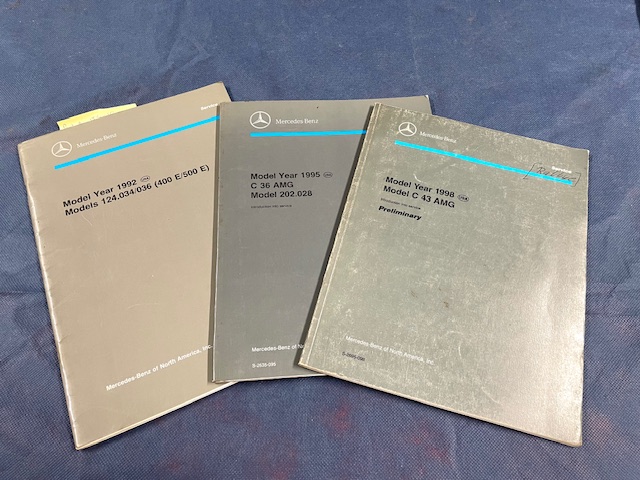 1990's Performance and AMG Factory Introduction Into Service Manual Set x 3  | Product | MercedesSource.com