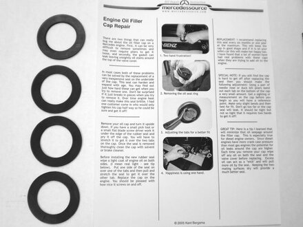 early oil filler cap gasket set of 4 wide version product mercedessource com mercedessource com