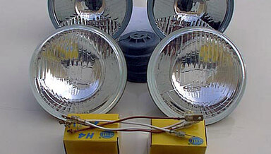 111, 108, 107, 116 Quad Hella H4 Headlights