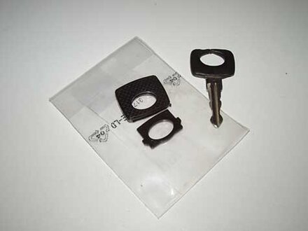 123 Square Key Blank Head