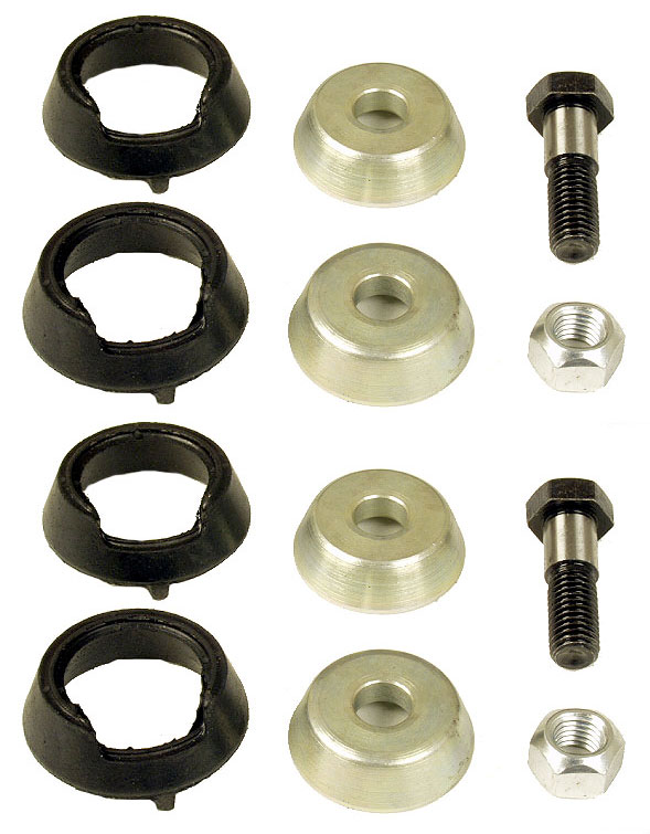 123 126 Front Suspension Guide Rod Mount Kit x 2 MercedesSource Kits