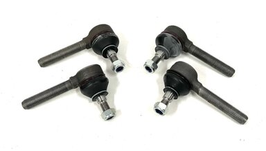 6 x Ball Head 8mm with Safety Clip for Gas Rod Mercedes W111 220 Se Set