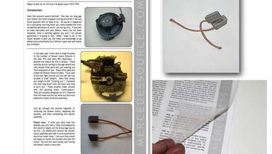 W123 Blower Heater Motor Won't Run | Climate Control Problem