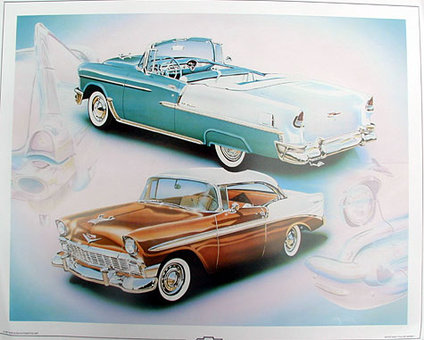 57 Chevrolet Collector Print | Accessories Product | MercedesSource.com