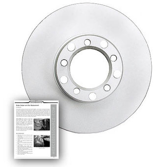 126 Chassis Meyle Front Brake Rotor
