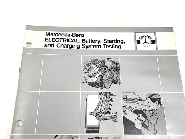 MERCEDES-BENZ  モーター.エンジン マニュアル4冊 Mercedes Electrical and ABS Training Manuals - Set of 3 | Factory