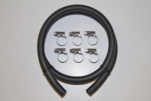 61x Diesel Engine Compartment Fuel Hose and Clamp Replacement Kit