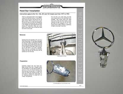 How to Replace a Mercedes Bonnet Emblem