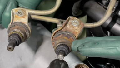Old 1970s Bosch D-Jetronic fuel injection systems