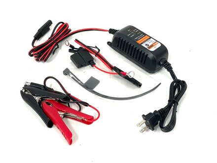 Premium 12 Volt Battery Tender Maintainer Installation Kit with