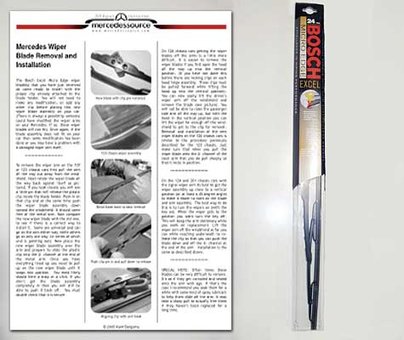 201 Bosch Excel Wiper Blade | Product | MercedesSource.com