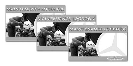Maintenance Log Book 3 Pack For ALL MODELS (Junior Version)