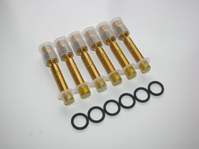 W112 Injektor W201 W124 W126 with M103 Engine Bosch CIS Fuel Injectors-Set of 6 ...