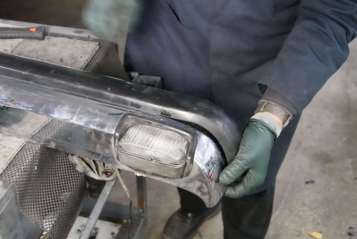 How to Fix a Late W123 Loose Bumper Rubber On Demand Video Product