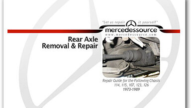 Rear Axle Removal and Repair (Book Only)
