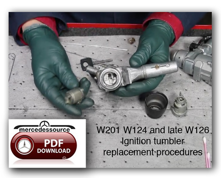 201 124 and Late 126 Ignition Tumbler Cylinder Lock Replacement