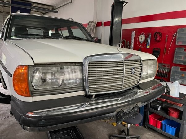W123 euro headlights sale