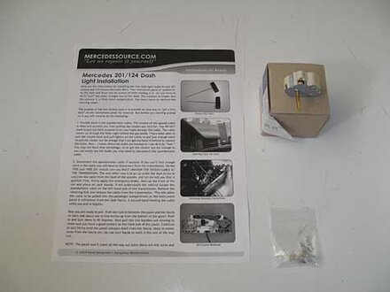 124 Dash Light upgrade Kit with Dimmer