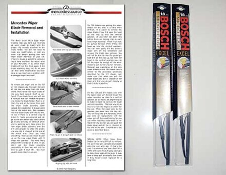 107 Bosch Excel Wiper Blades