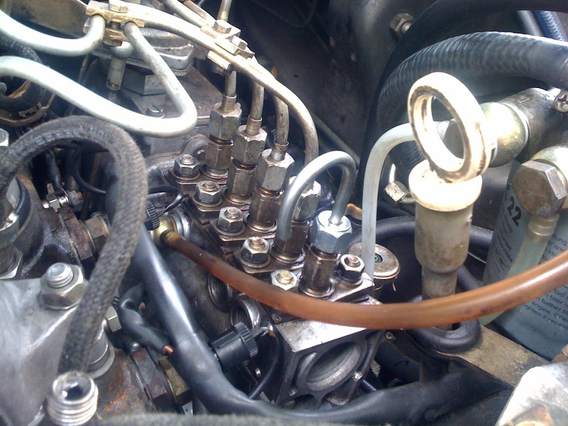 Mercedes 240d injection pump timing