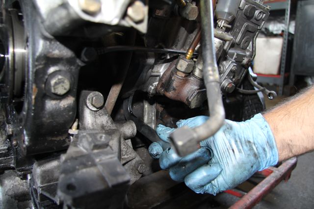 Mercedes diesel injector timing adjustment #2