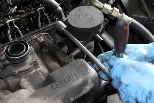 Mercedes intake manifold leak diesel #3