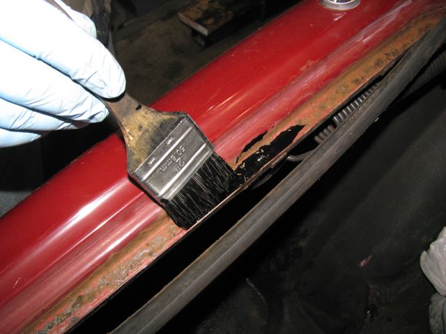 Mercedes w126 window channel #7