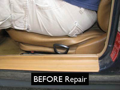 Fixing mercedes electronic car seat #2