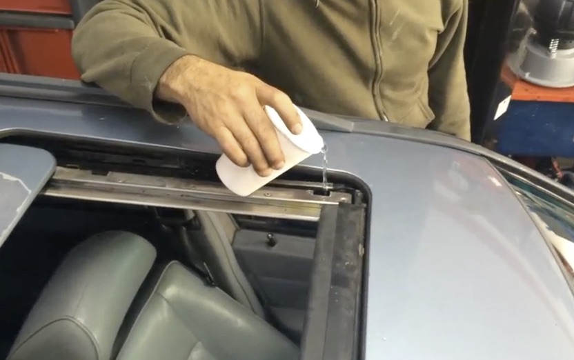 How to Clean Out Plugged Sunroof Drains  On Demand Video  Product