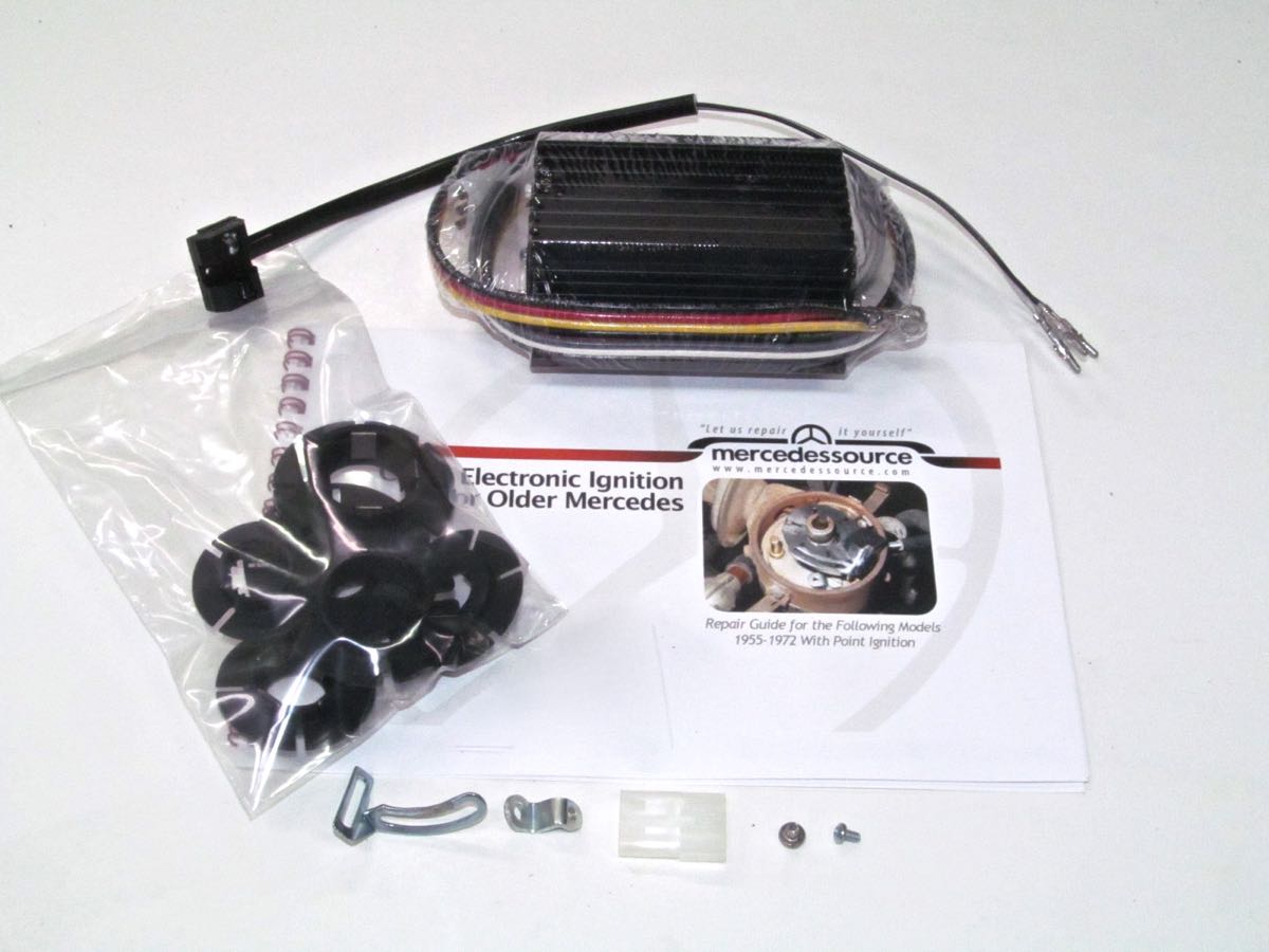 Early 4 Cylinder Points to Electronic Conversion Kit with Instructions | Product | MercedesSource.com