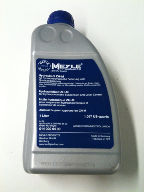 fluid type hydraulic jack SLS Product Fluid Liter   Proper    MercedesSource.com Hydraulic  1