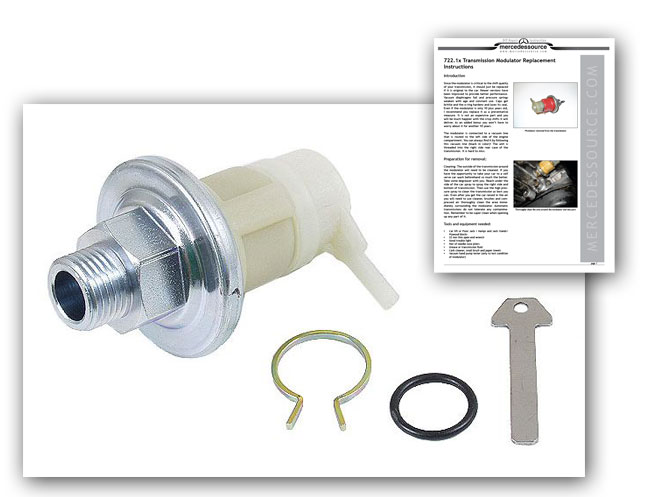 Mercedes vacuum modulator valve adjustment #2