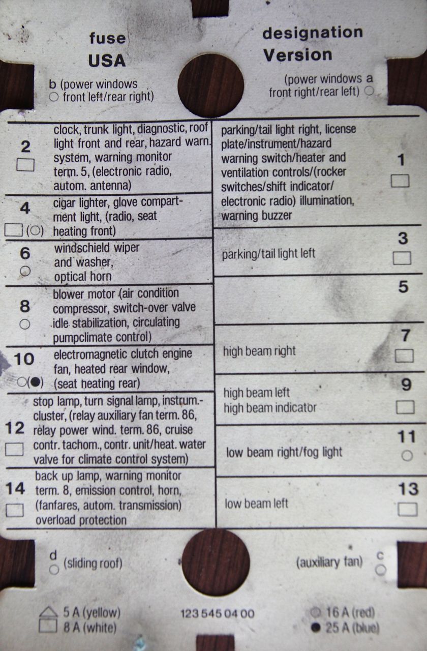 Lost 116 and 123 Fuse Box Location Chart | Electrical ... 1960s fuse box 