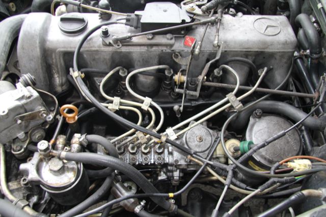 Curing an Intermittent Rough Running Diesel Engine ... mercedes 220d wiring diagram 