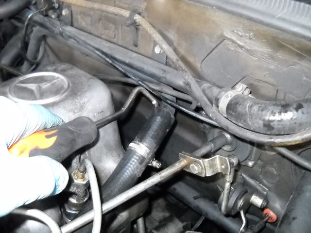 Removing Stuck Radiator and Coolant Hoses | Engine Problem ... 3vze fuel return line diagram 